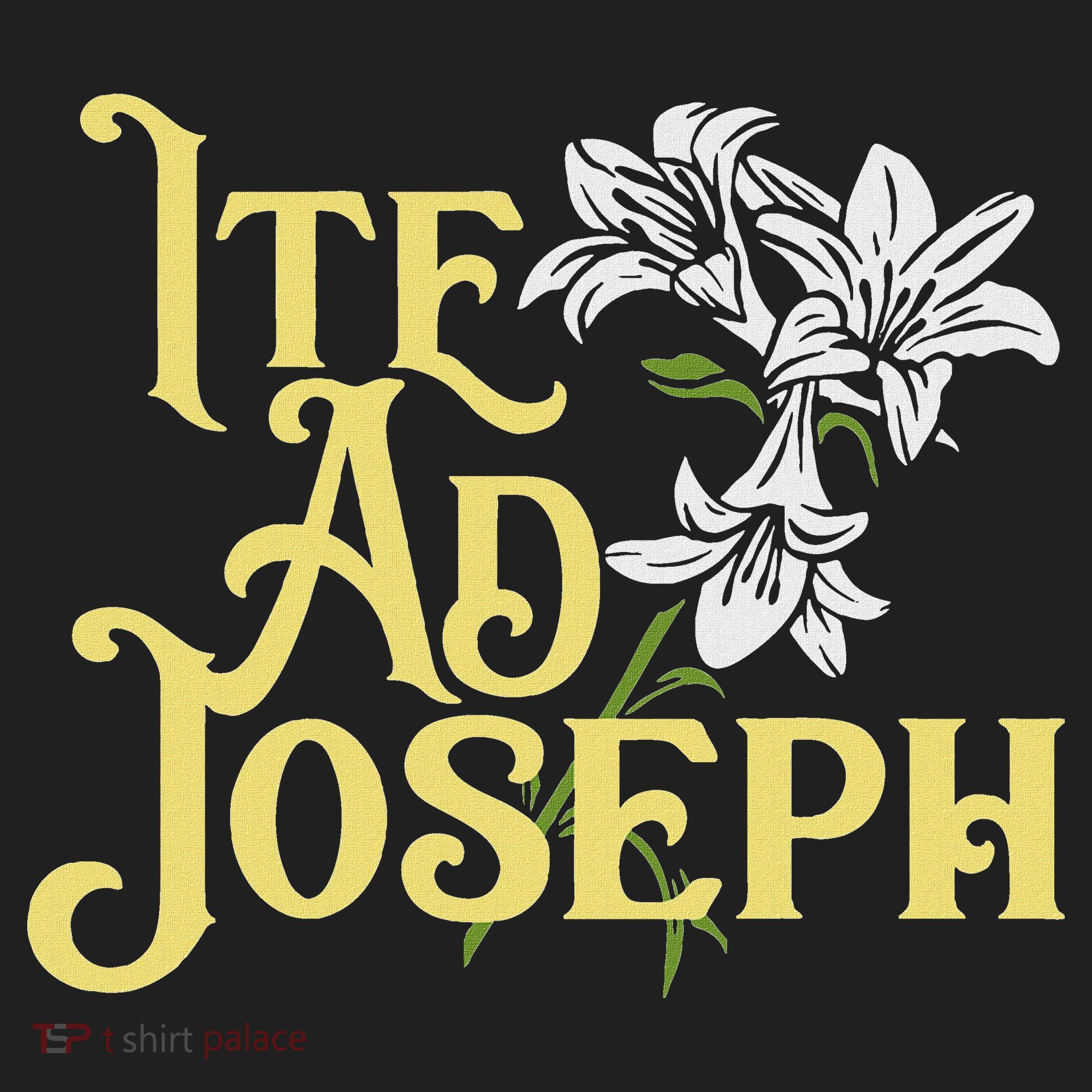 St Joseph Consecration Ite Ad Joseph Latin Catholic Saints Golf Towel