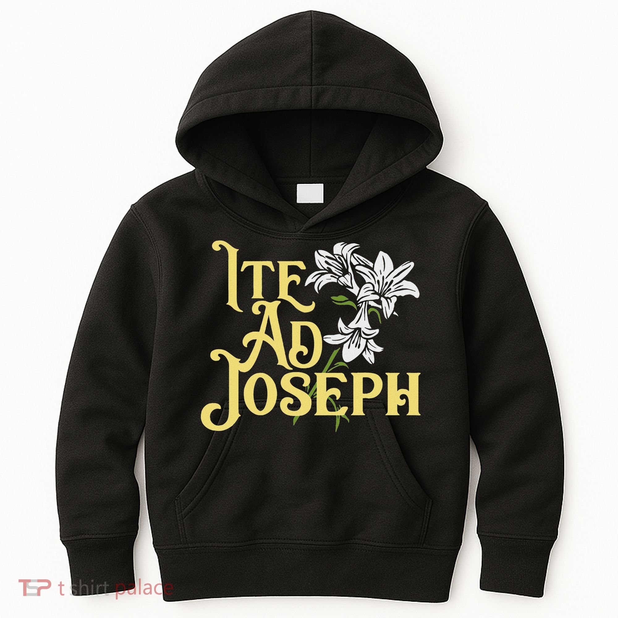 St Joseph Consecration Ite Ad Joseph Latin Catholic Saints Kids Hoodie