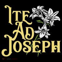 St Joseph Consecration Ite Ad Joseph Latin Catholic Saints Kids Long Sleeve Shirt thumb 2