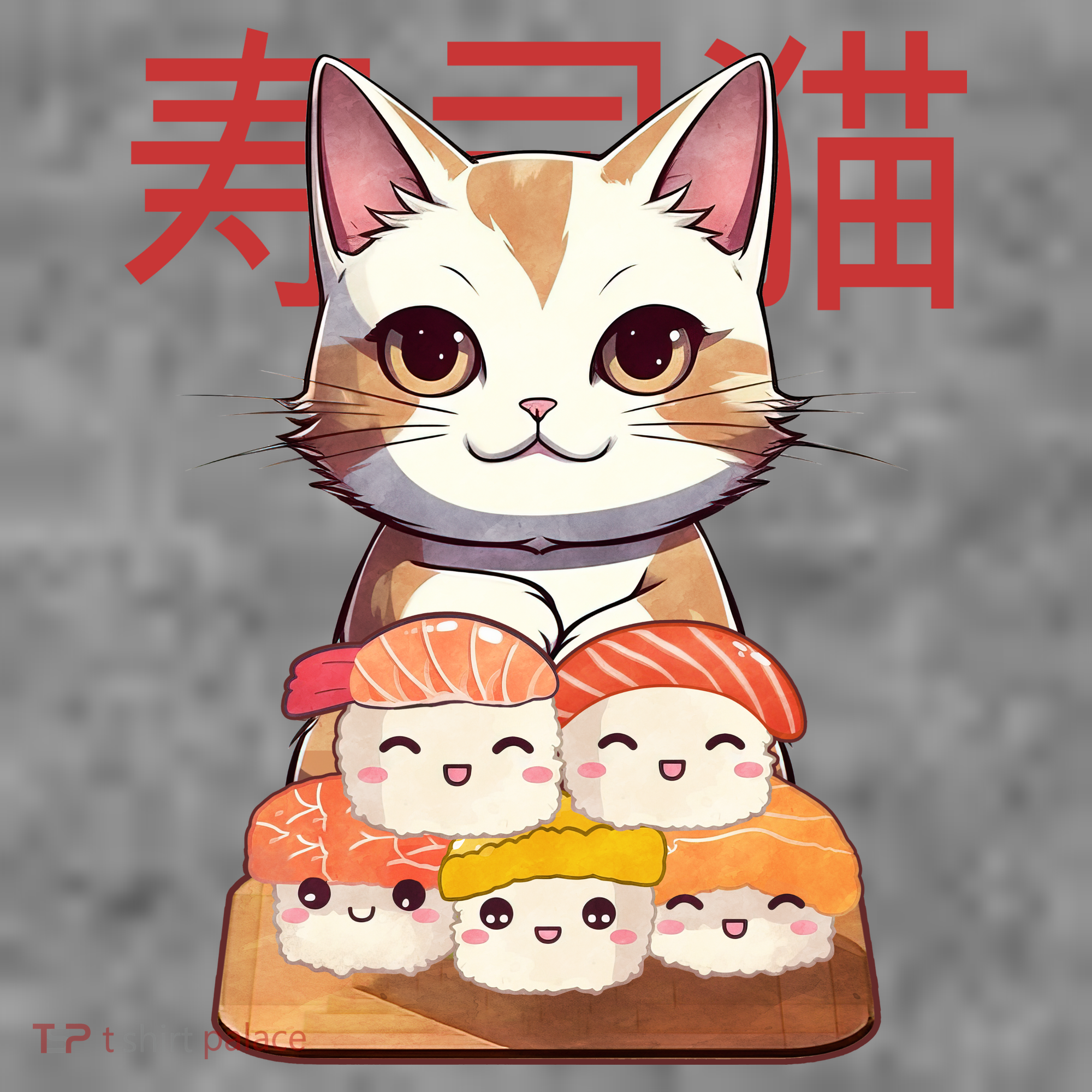 Sushi Japanese Cat Cute Gift Toddler Hoodie