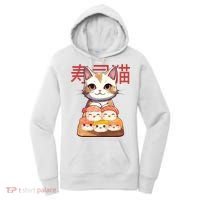 Sushi Japanese Cat Cute Gift Women's Hoodie thumb 0