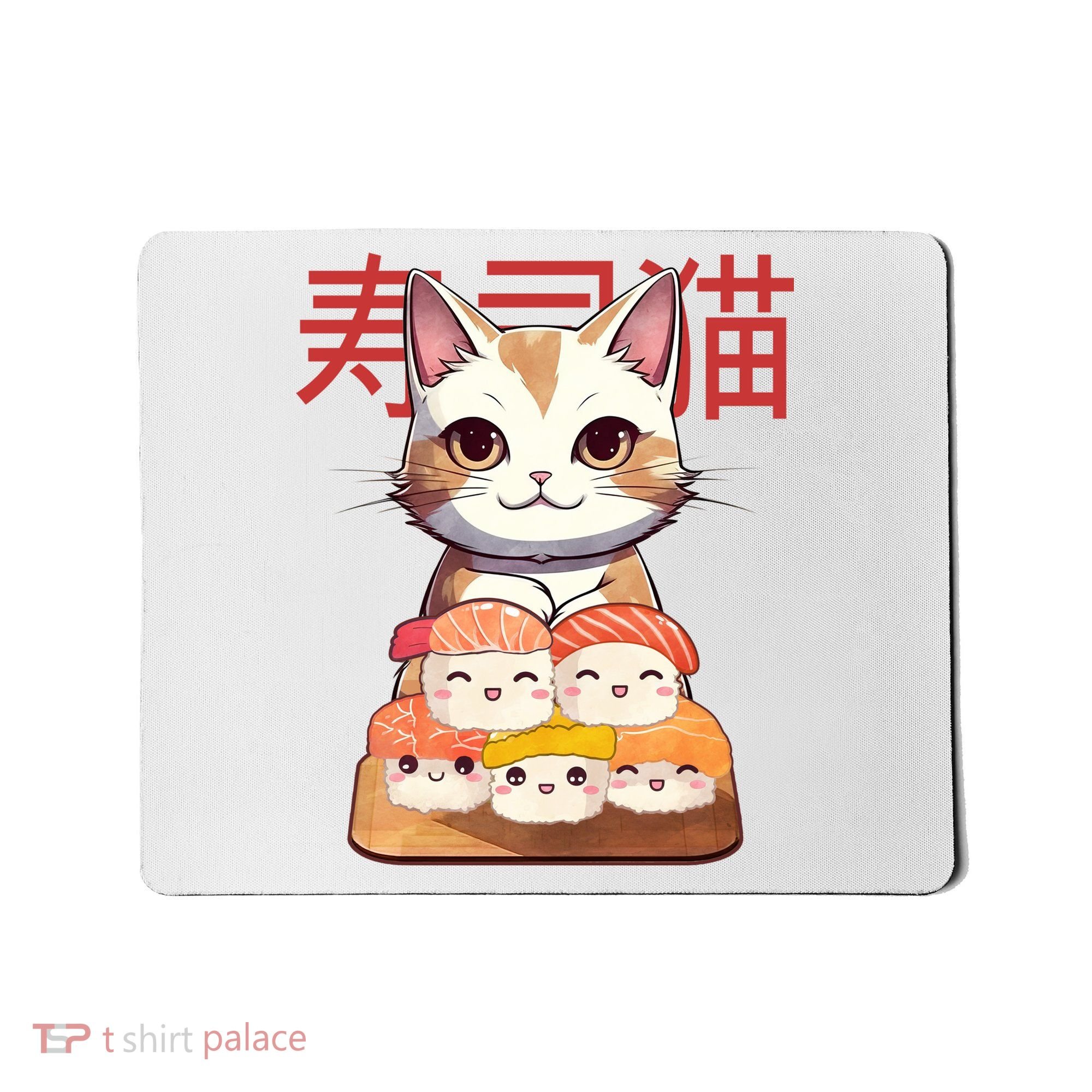 Sushi Japanese Cat Cute Gift Mousepad