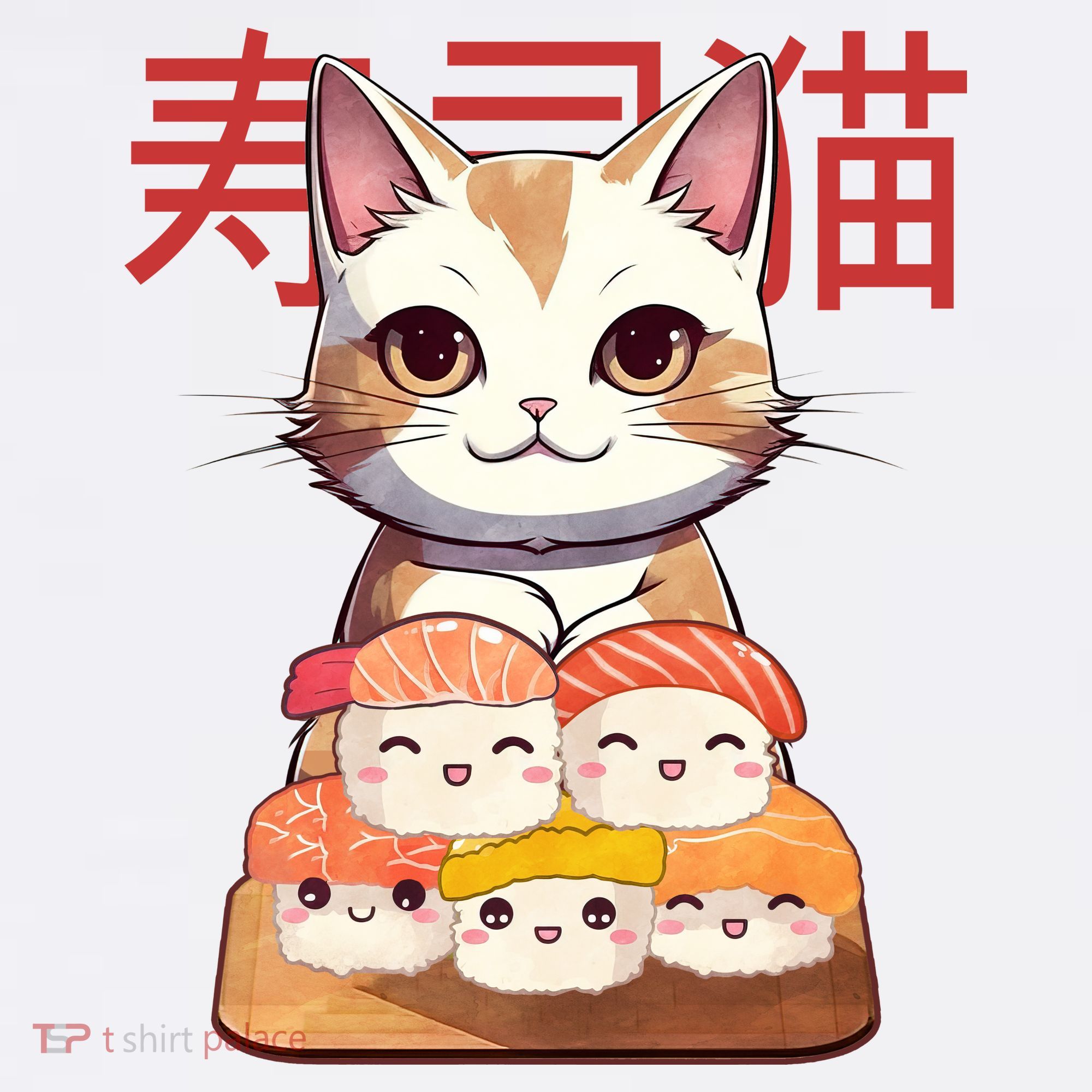 Sushi Japanese Cat Cute Gift Hat