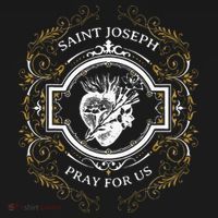 St Joseph Consecration Most Chaste Heart Catholic Saint Long Sleeve Shirt thumb 2