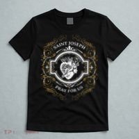 St Joseph Consecration Most Chaste Heart Catholic Saint T-Shirt thumb 5
