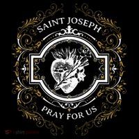 St Joseph Consecration Most Chaste Heart Catholic Saint Coaster thumb 2