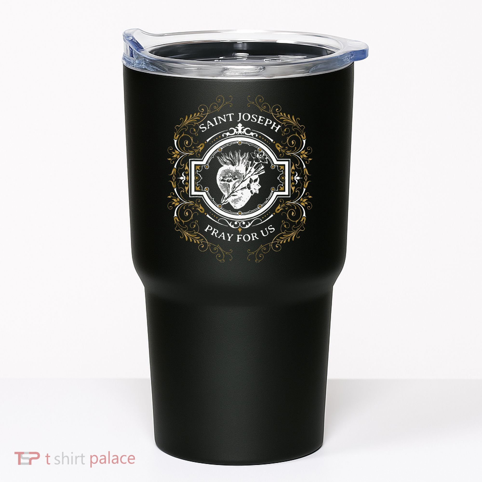 St Joseph Consecration Most Chaste Heart Catholic Saint Tumbler