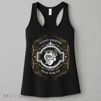 St Joseph Consecration Most Chaste Heart Catholic Saint Women's Tank Top thumb 3