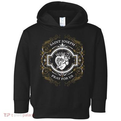 St Joseph Consecration Most Chaste Heart Catholic Saint Toddler Hoodie