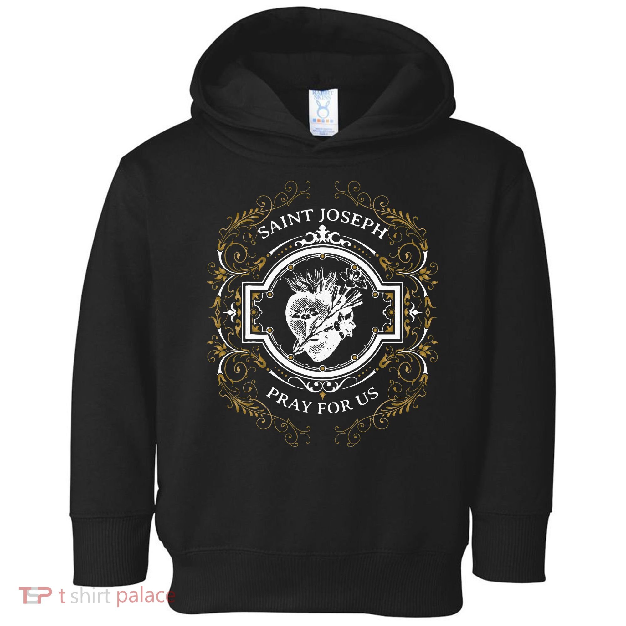 St Joseph Consecration Most Chaste Heart Catholic Saint Toddler Hoodie