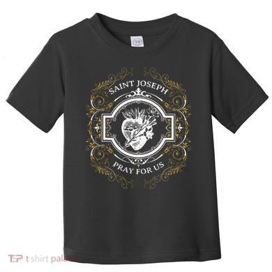 St Joseph Consecration Most Chaste Heart Catholic Saint Toddler T-Shirt