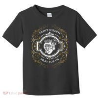 St Joseph Consecration Most Chaste Heart Catholic Saint Toddler T-Shirt thumb 0