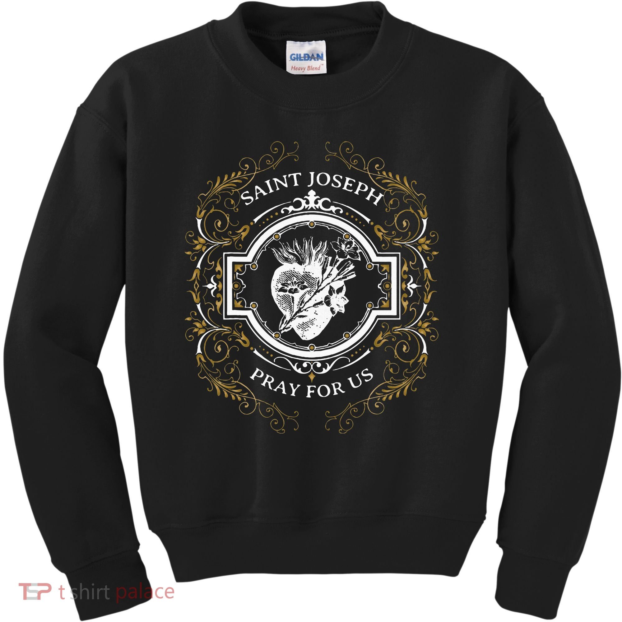 St Joseph Consecration Most Chaste Heart Catholic Saint Kids Sweatshirt
