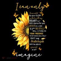 Sunflower Jesus Cross I Can Imagine Christian Religious Gift Coffee Mug thumb 5