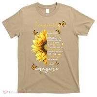 Sunflower Jesus Cross I Can Imagine Christian Religious Gift T-Shirt thumb 0