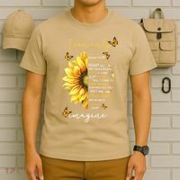 Sunflower Jesus Cross I Can Imagine Christian Religious Gift T-Shirt thumb 6