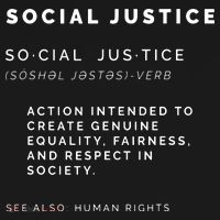 Social Justice Definition SJW, Liberal, Civil Rights Backpack thumb 2