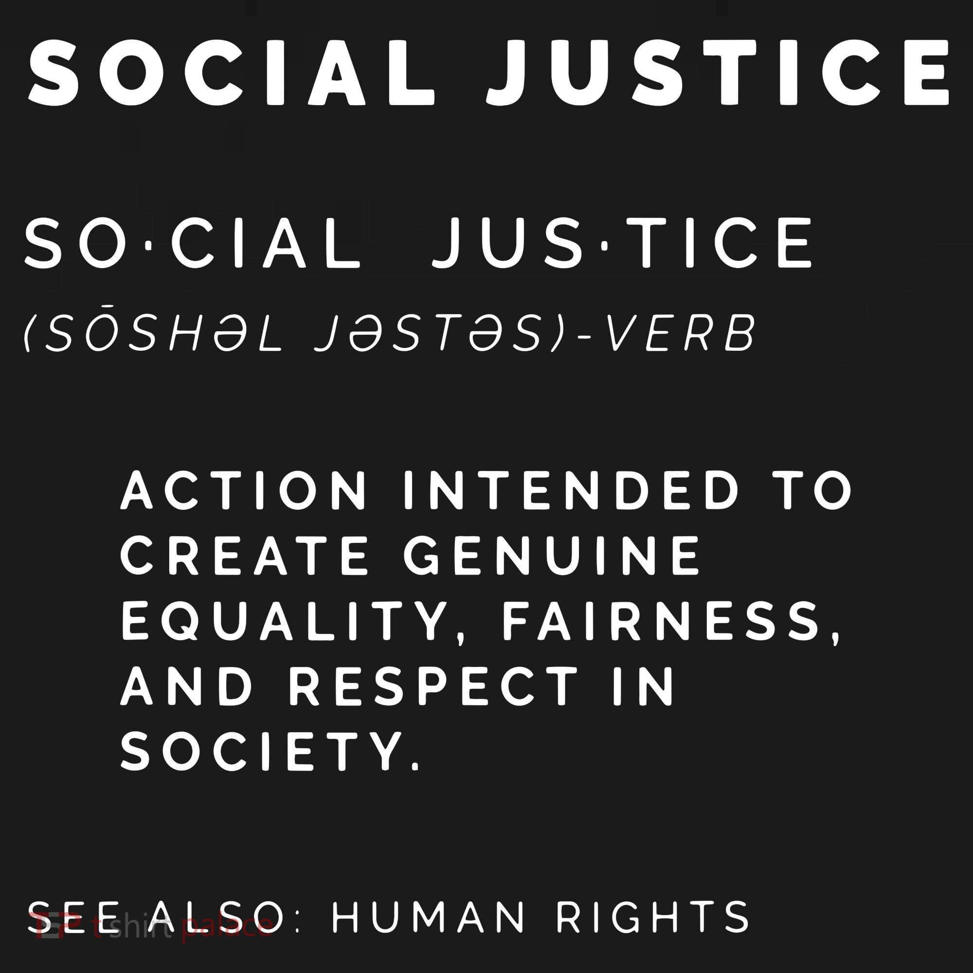 Social Justice Definition SJW, Liberal, Civil Rights Backpack