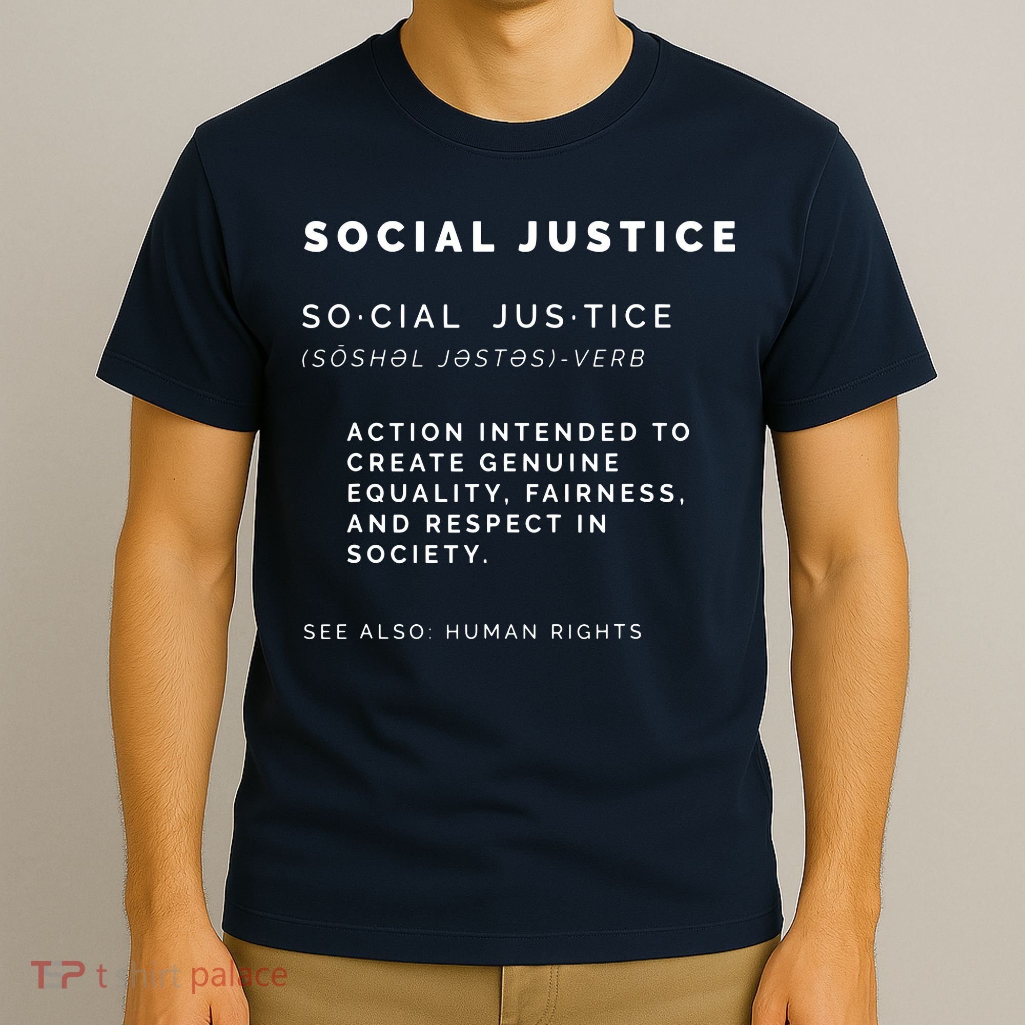 Social Justice Definition SJW, Liberal, Civil Rights T-Shirt