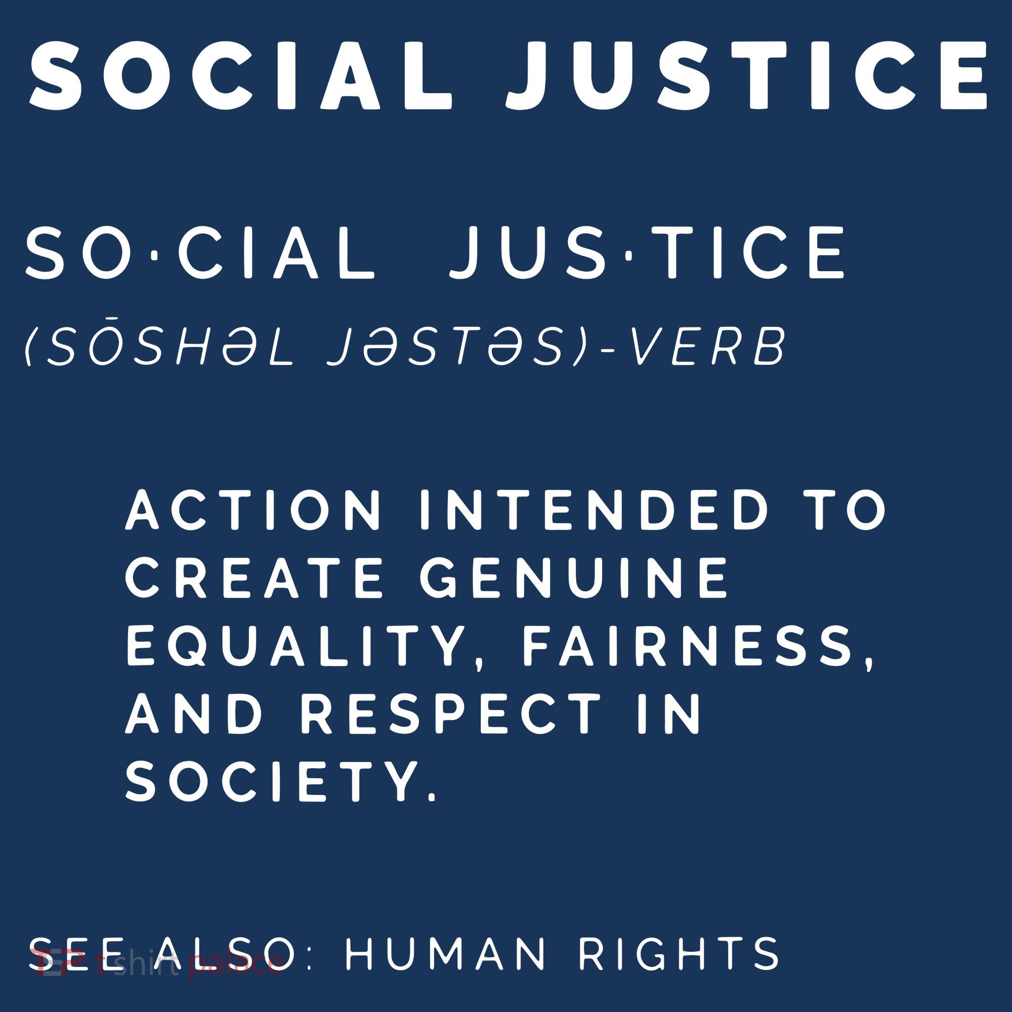 Social Justice Definition SJW, Liberal, Civil Rights Polo