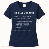 Social Justice Definition SJW, Liberal, Civil Rights Women's T-Shirt thumb 0