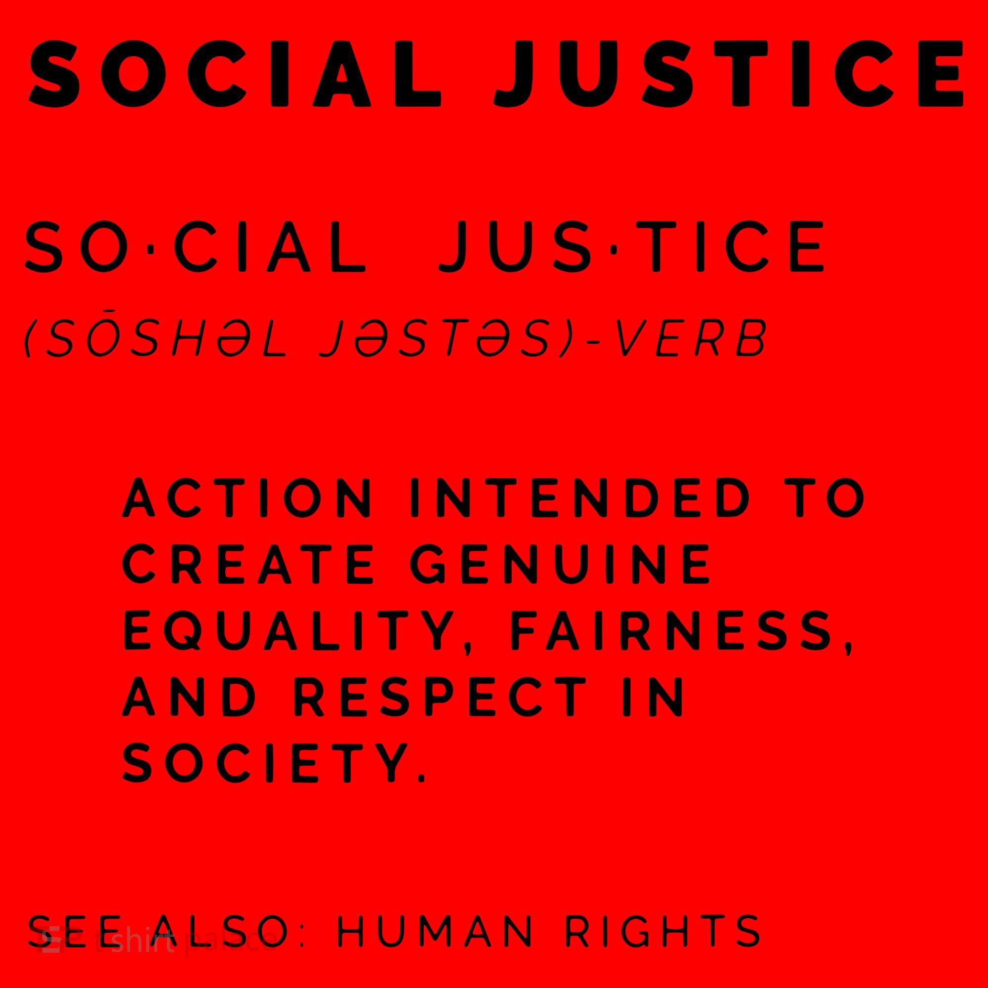 Social Justice Definition SJW, Liberal, Civil Rights Santa Hat