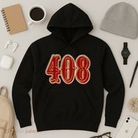 San Jose Dynasty S 408 Hella 408 Legacy Hoodie thumb 3