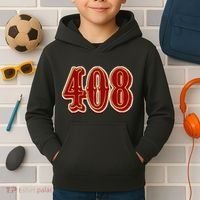 San Jose Dynasty S 408 Hella 408 Legacy Kids Hoodie thumb 2