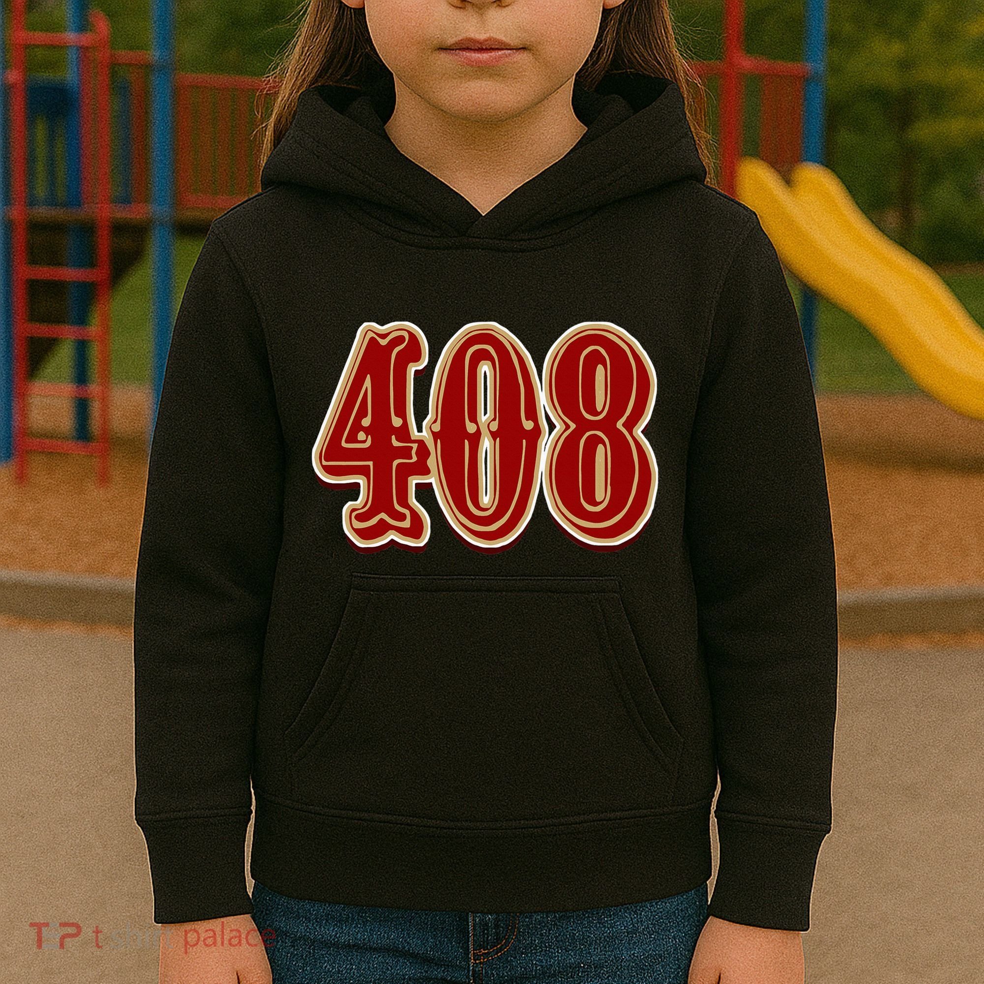 San Jose Dynasty S 408 Hella 408 Legacy Kids Hoodie