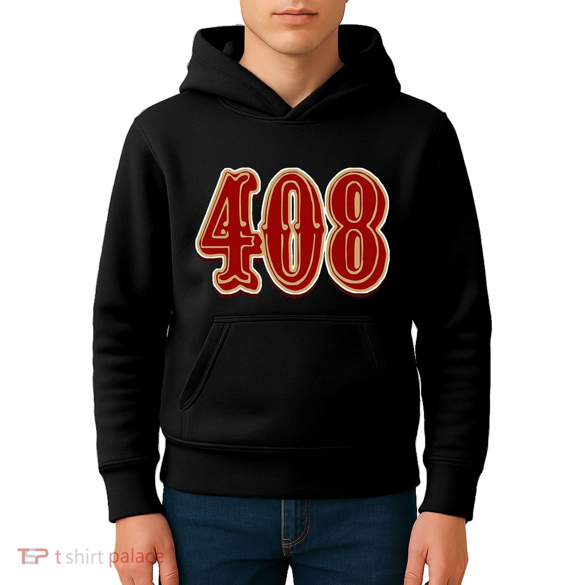 San Jose Dynasty S 408 Hella 408 Legacy Kids Hoodie