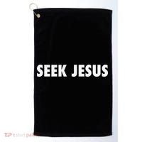 Seek Jesus Evangelism Golf Towel thumb 0