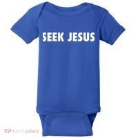 Seek Jesus Evangelism Baby Bodysuit thumb 0
