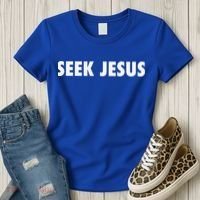 Seek Jesus Evangelism Women's T-Shirt thumb 3