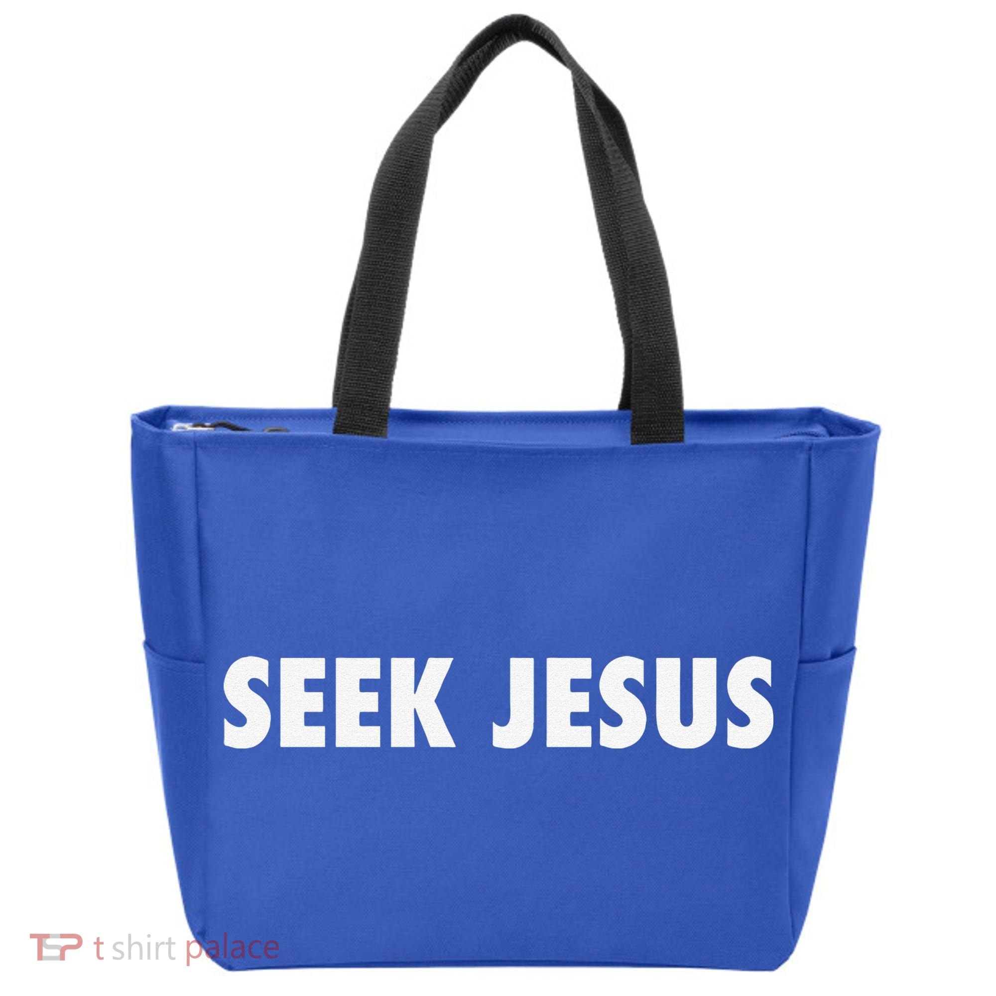 Seek Jesus Evangelism Tote Bag
