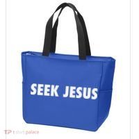 Seek Jesus Evangelism Tote Bag thumb 3