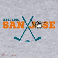 San Jose Est 1991 Sports Team Novelty Athletic Women's Sweatshirt thumb 2