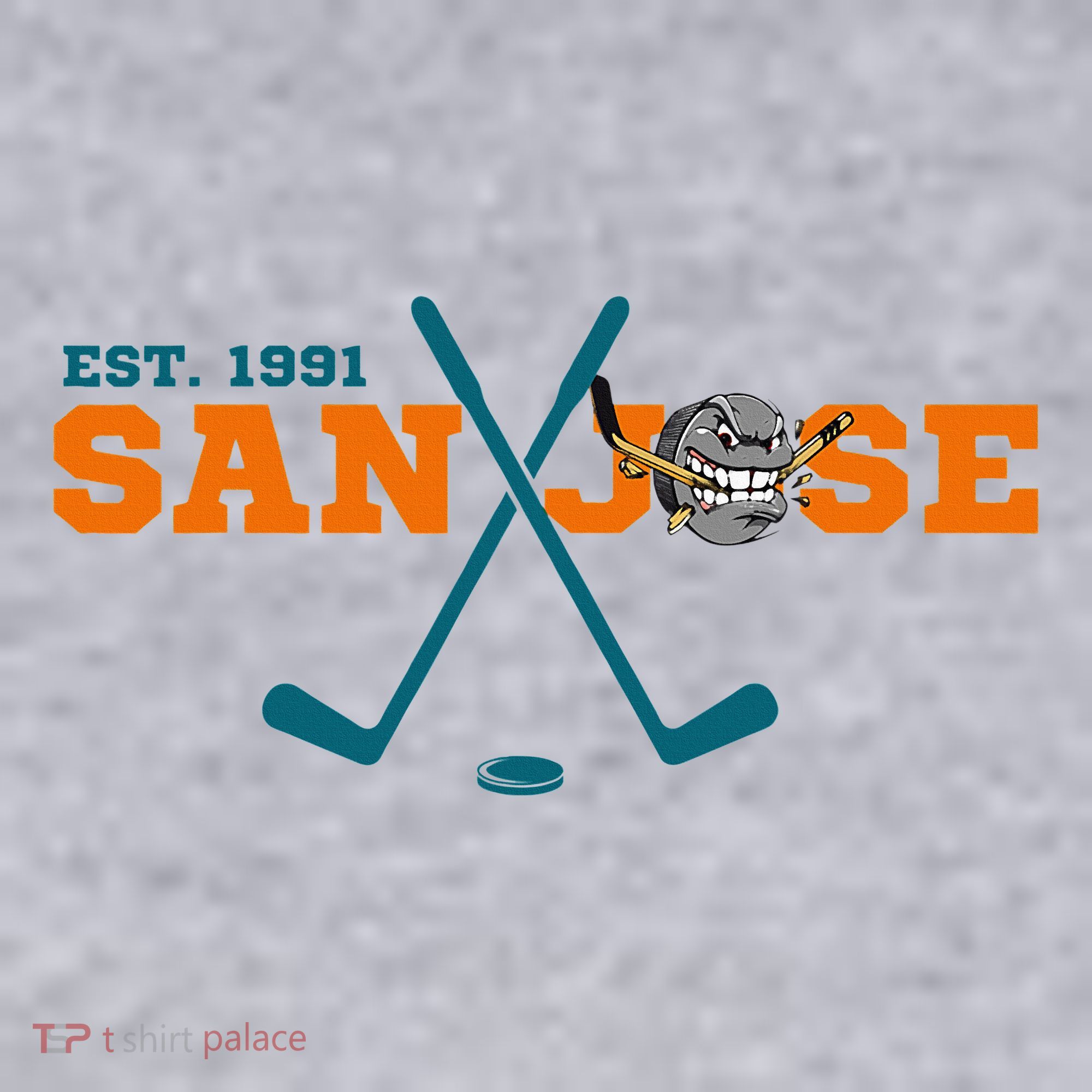 San Jose Est 1991 Sports Team Novelty Athletic Women's Sweatshirt
