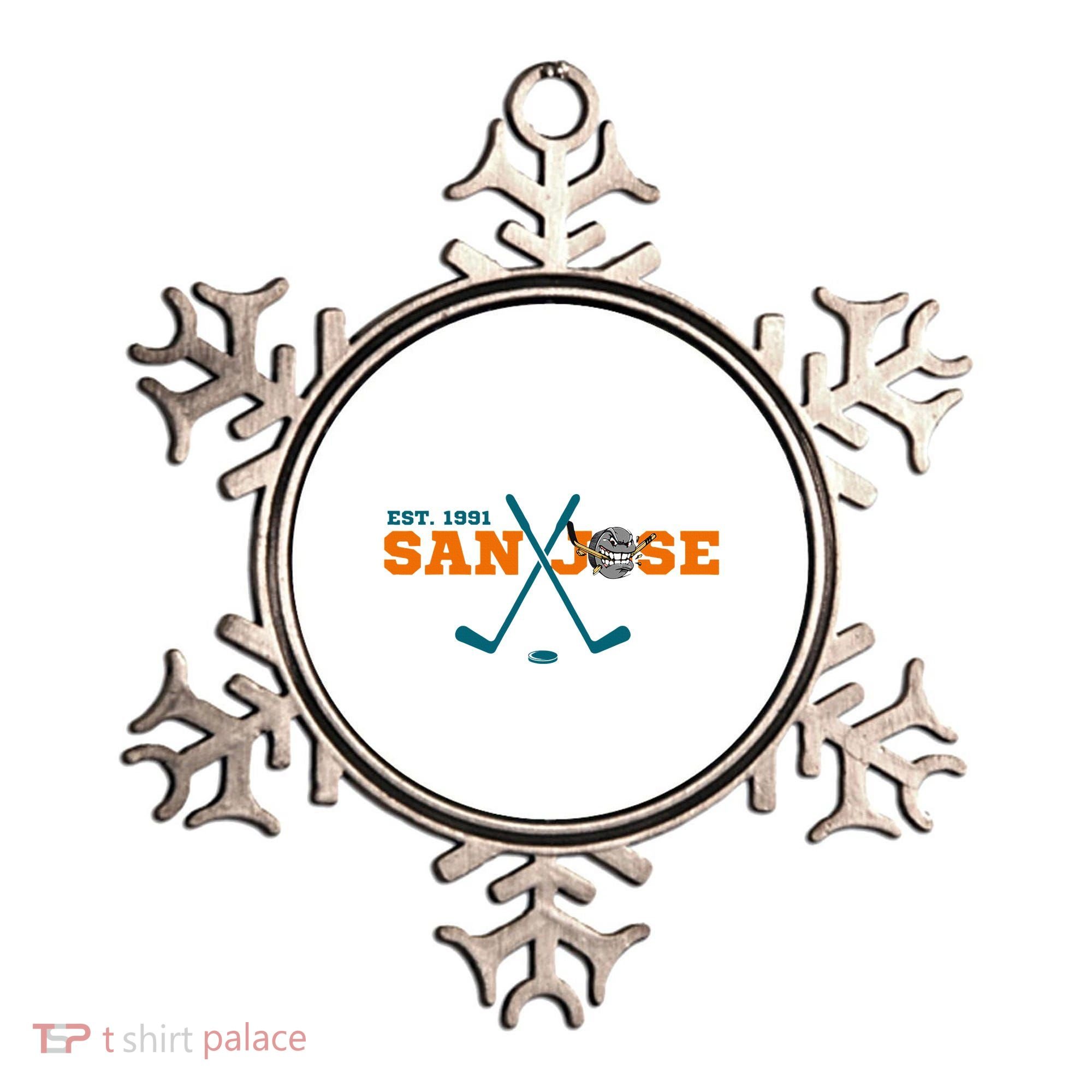 San Jose Est 1991 Sports Team Novelty Athletic Ornament