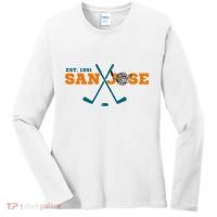 San Jose Est 1991 Sports Team Novelty Athletic Women's Long Sleeve Shirt thumb 0