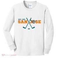 San Jose Est 1991 Sports Team Novelty Athletic Kids Long Sleeve Shirt thumb 0
