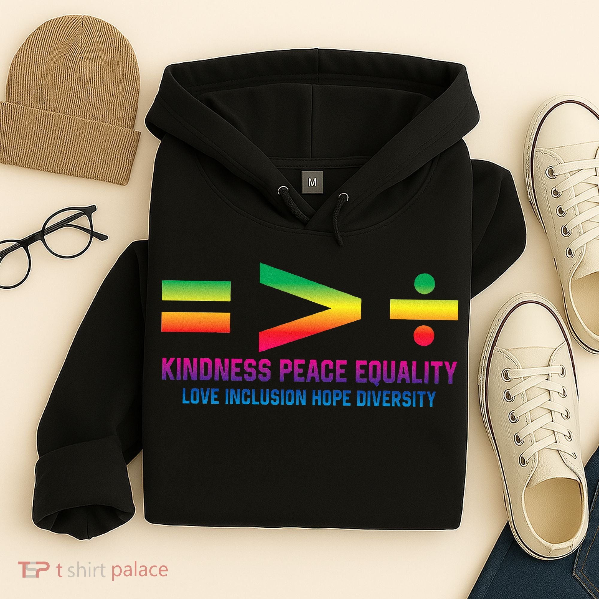 Social Justice Equality Greater Than Division Hoodie