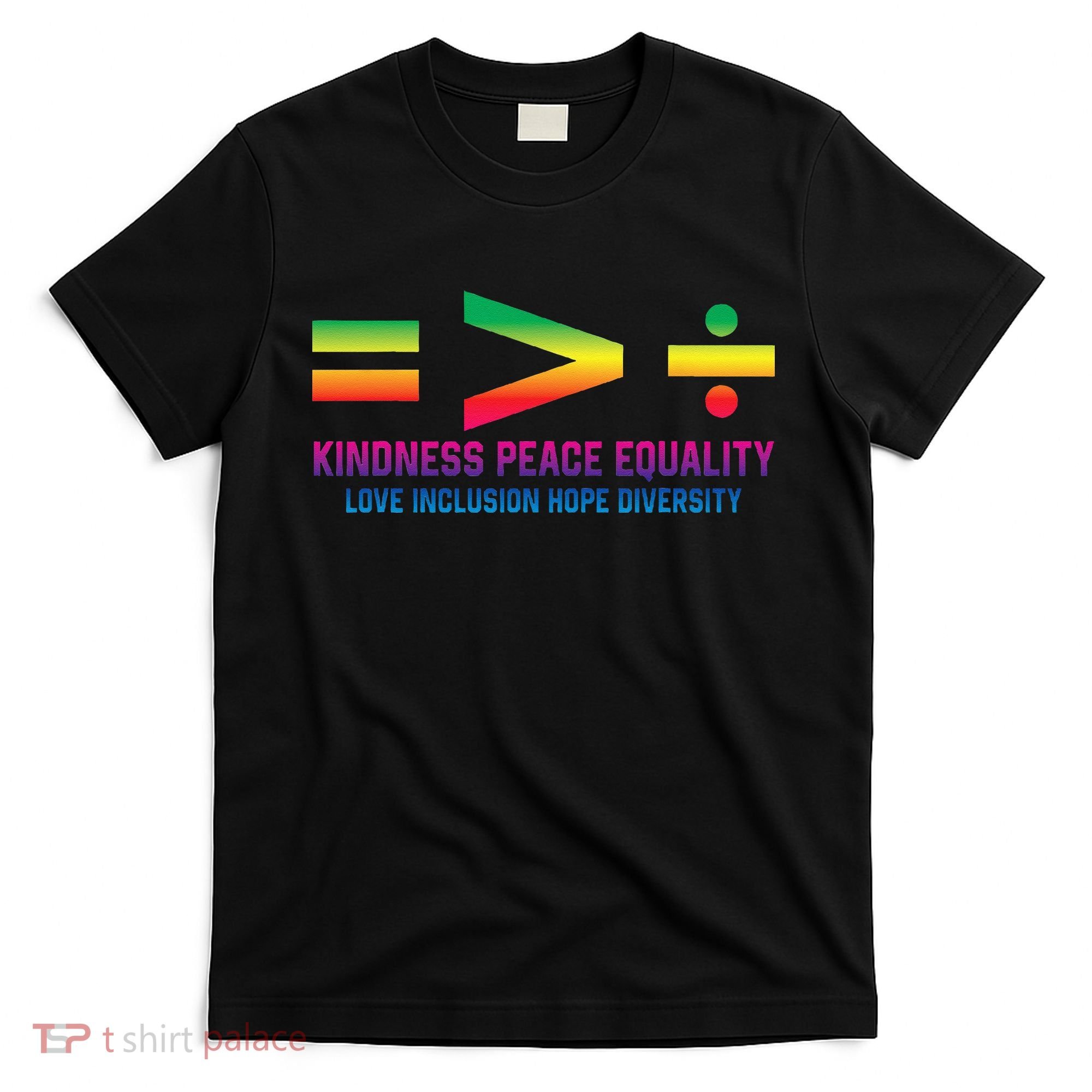 Social Justice Equality Greater Than Division T-Shirt