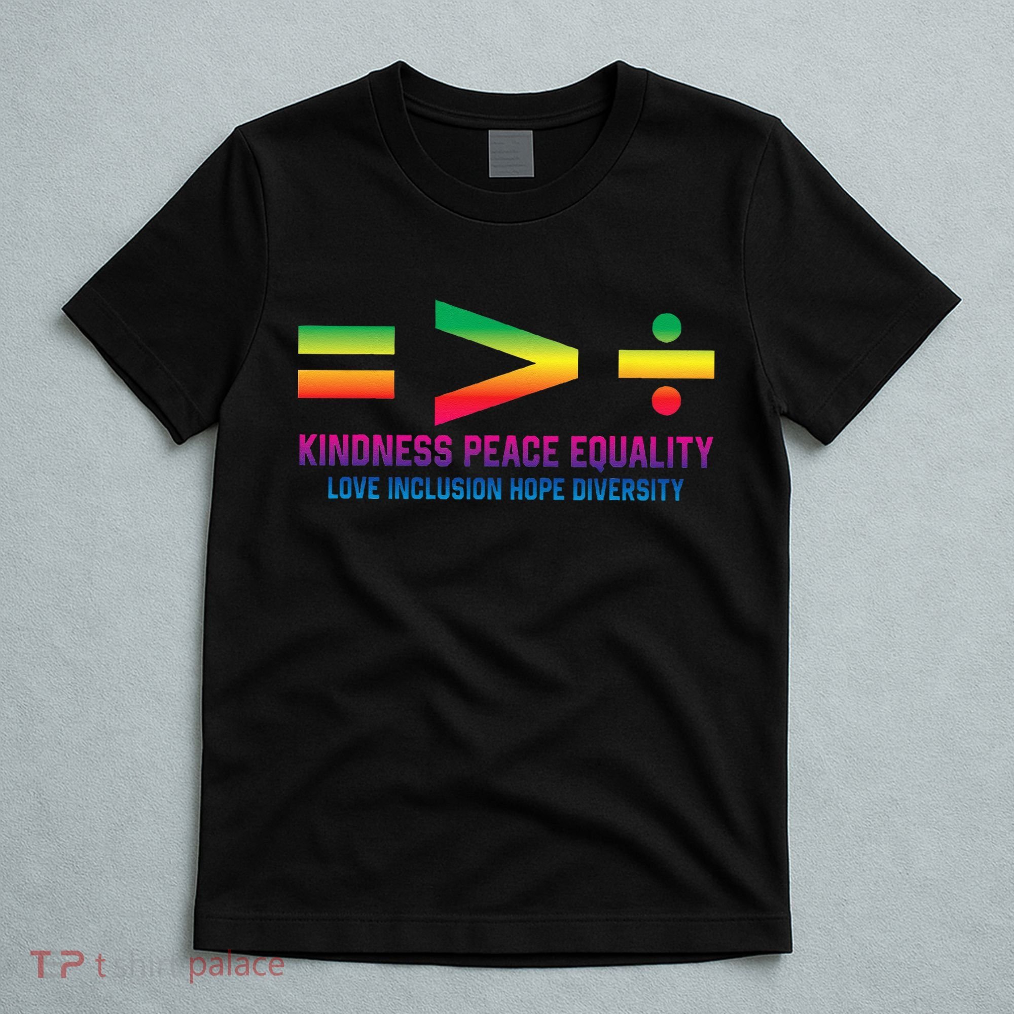 Social Justice Equality Greater Than Division T-Shirt