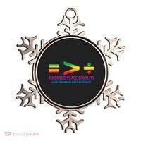 Social Justice Equality Greater Than Division Ornament thumb 0