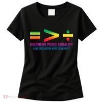 Social Justice Equality Greater Than Division Women's T-Shirt thumb 0