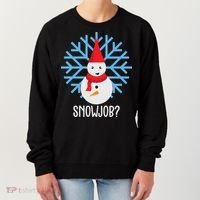 Snow Job Funny Snowman Women's Sweatshirt thumb 0