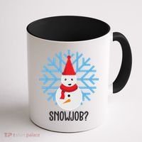 Snow Job Funny Snowman Coffee Mug thumb 1