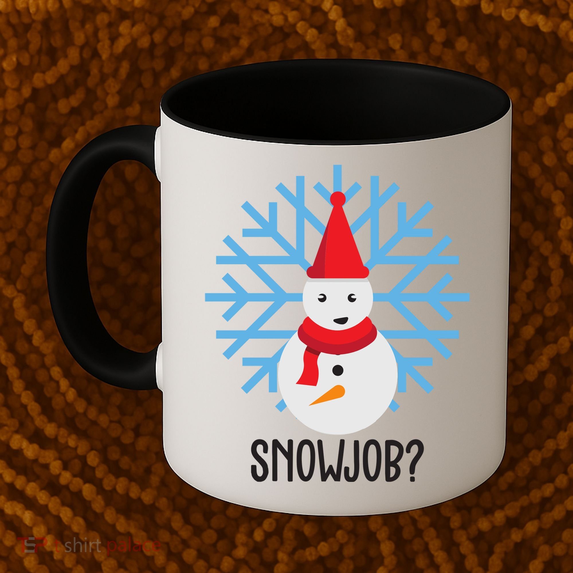Snow Job Funny Snowman Coffee Mug