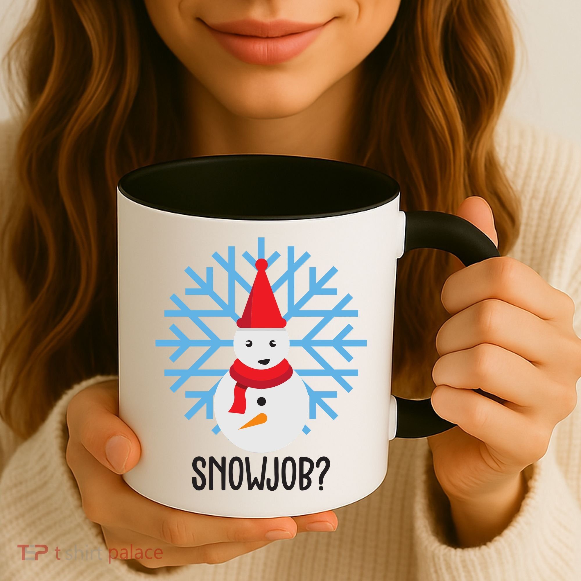 Snow Job Funny Snowman Coffee Mug