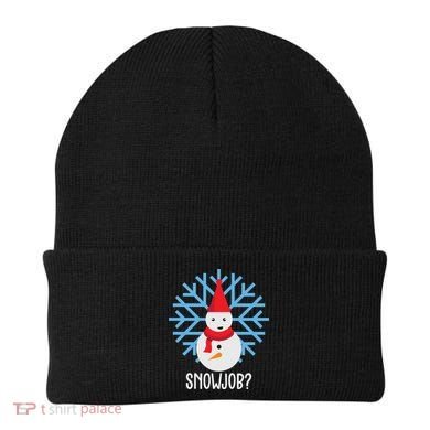 Snow Job Funny Snowman Beanie